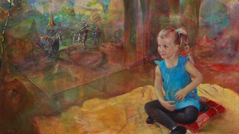 Lekcje malarstwa i rysunku w Rybniku - obraz namalowany przez Ryszarda Kalamarza