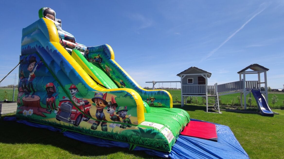 Dmuchaniec Psi Patrol na wynajem.