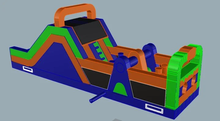 "Ninja" - tor przeszkód na wynajem