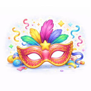 Bale karnawałowe - grafika