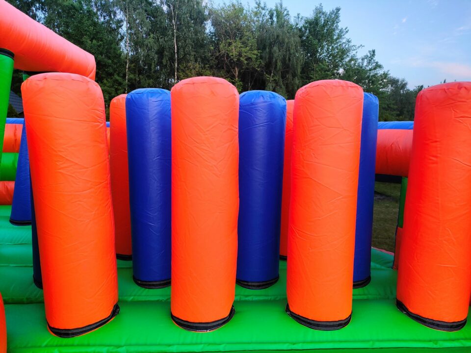 Tor przeszkód Mini Ninja dmuchaniec