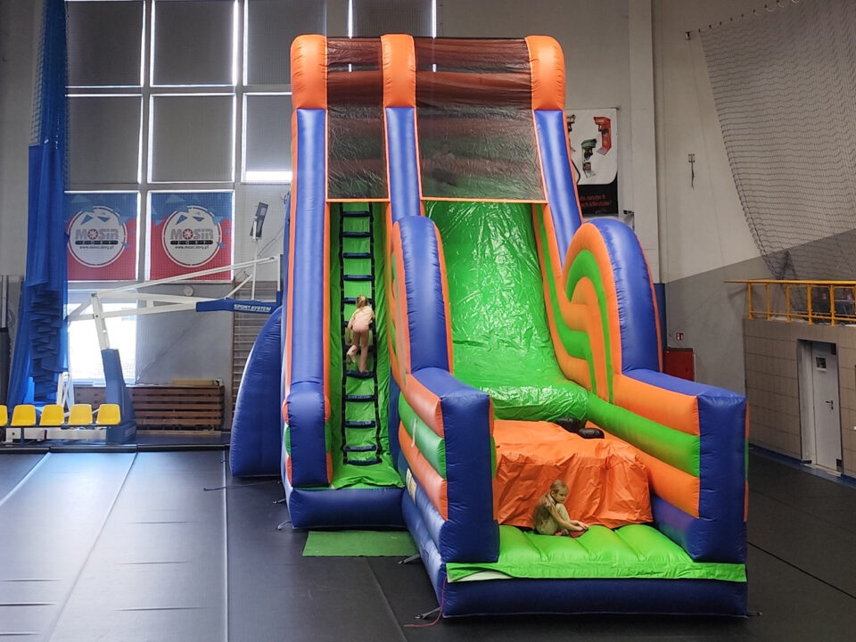 Dmuchaniec Hop na festiwalu dmuchańców