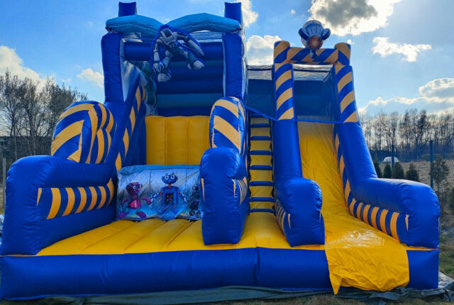 Dmuchaniec Strefa Robot&oacute;w na wynajem